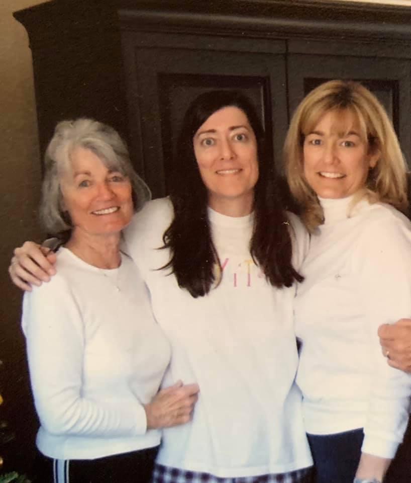 Kathy and Kelly with their mother