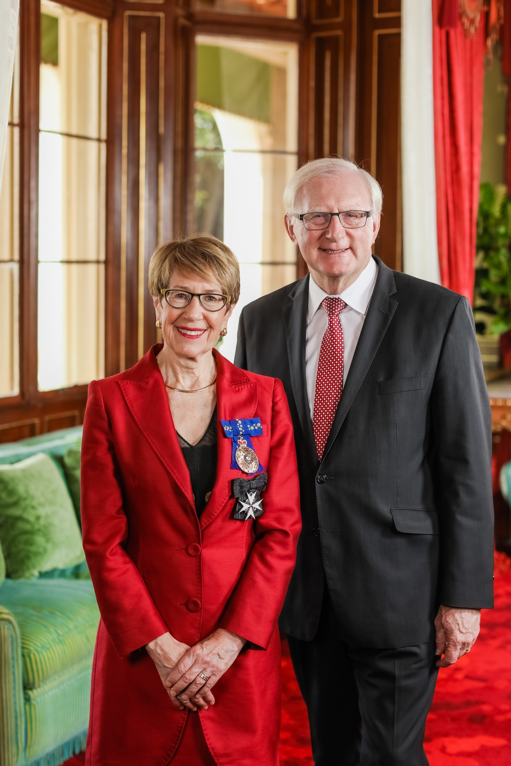 Her Excellency The Honourable Margaret Beazley AC QC Governor Of New South Wales And Mr Dennis Wilson High Res2